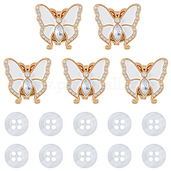 Запонки из сплава&nbsp;BUTT-CP0001-15A