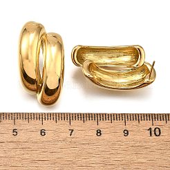 Серьги-гвоздики из нержавеющей стали 304 с ионным покрытием (IP)&nbsp;LS-EJEW-G395-01G