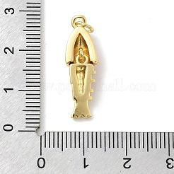 Латунь эмаль подвески&nbsp;KK-H529-51G