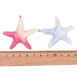 Большие кулоны из смолы &nbsp;LS-CRES-D321-01G