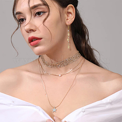 200 шт. 2-х цветные подвески из нержавеющей стали 304&nbsp;STAS-DC0015-73