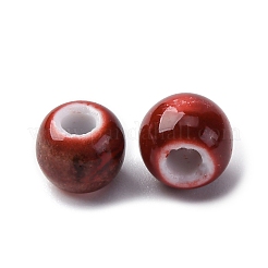 Фарфоровые бусины ручной работы&nbsp;PORC-D300-A05