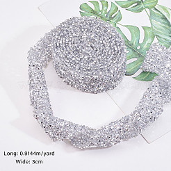 Блестящая смола исправления горный хрусталь (клей-расплав на спине)&nbsp;OCOR-WH0052-01F