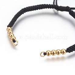 Плетеные браслеты из бисера из нейлонового шнура&nbsp;BJEW-F360-F08