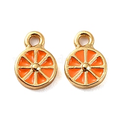 Латунь эмаль подвески&nbsp;KK-P207-017G-RS