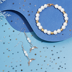 1823шт 12 стильные латунные обжимные бусины&nbsp;FIND-PH0018-83