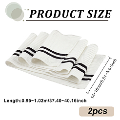 2 шт. 95% хлопка и 5% эластичной резинки для манжет&nbsp;FIND-BC0004-45B