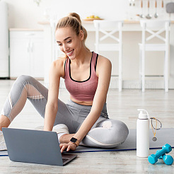 Плоские круглые подвески из эмалевого сплава с буквами&nbsp;AJEW-AB00184-12