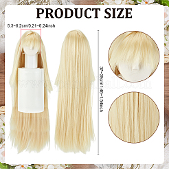 Парики из волокна&nbsp;AJEW-WH0696-224B