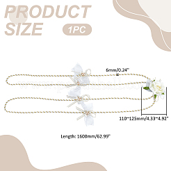 Полиэстеровая веревка-лассо для свадебных украшений&nbsp;AJEW-WH0709-002