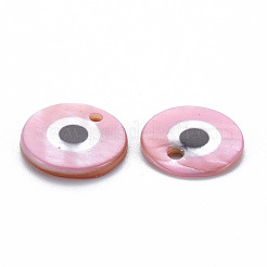 Подвески с пресноводными ракушками с принтом SHEL-S276-144