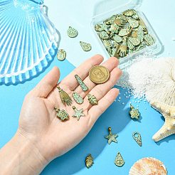 55шт 11 стиля подвески из сплава в тибетском стиле&nbsp;FIND-CJ0006-87