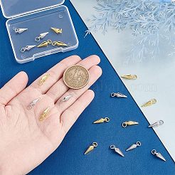 20шт 2 цвета латунные подвески&nbsp;KK-HY0001-25