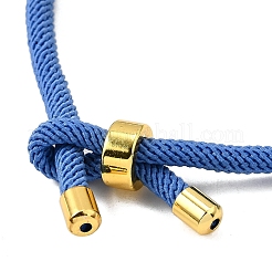 Плетеный браслет из нейлонового шнура&nbsp;MAK-A017-D03-18G