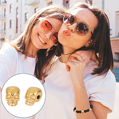 8 шт. бусины из нержавеющей стали марки 304&nbsp;STAS-UN0059-64C