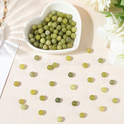 120 шт. бусины из натурального китайского нефрита/южного нефрита&nbsp;G-PA0001-08A