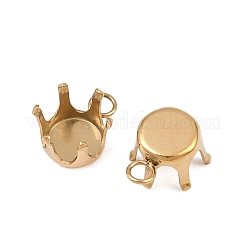 Подвески-подвески со стразами из нержавеющей стали 304&nbsp;STAS-B121-01B-G