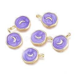 Латунь эмаль подвески&nbsp;KK-K248-06G