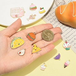 14 шт. 14 стильных подвески из сплава и нержавеющей стали 304 с эмалью&nbsp;ENAM-YW0008-50