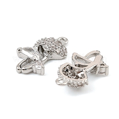 Латунные микро проложить кубического циркония подвески&nbsp;KK-C155-15P-01