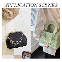 Латунные цепи фигаро ремешок для сумки&nbsp;AJEW-TAC00039