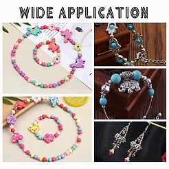 600 шт. распорные бусины для колонн из нержавеющей стали 304&nbsp;STAS-AR0002-32