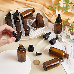 Пустые переносные стеклянные флаконы-капельницы&nbsp;DIY-PH0024-70A