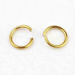 Алюминиевая проволока открыты кольца прыжок&nbsp;X-ALUM-R005-0.8x6mm