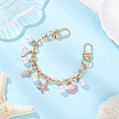 Сплав цепи сумки удлинители цепи&nbsp;HJEW-FS00057-01