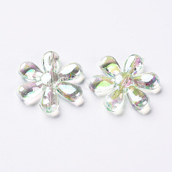 Прозрачные акриловые бусины&nbsp;TACR-S154-35C-327