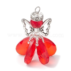 7шт 7 цвета стеклянные подвески&nbsp;PALLOY-MZ00743