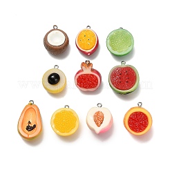 Подвески из непрозрачной смолы&nbsp;RESI-G116-01