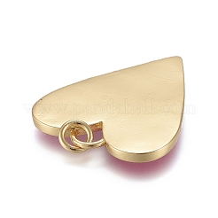 Латунь эмаль подвески&nbsp;X-KK-M205-13G-02