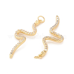 Кулоны из экологически чистой латуни с микропаве и кубическим цирконием&nbsp;KK-I698-05G