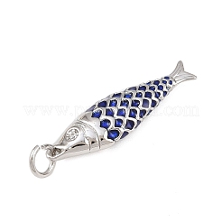 Латунь эмаль подвески&nbsp;KK-P339-08P-03