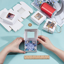 Бумажные упаковочные коробки&nbsp;CON-WH0085-131C