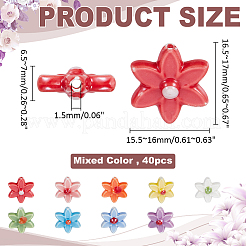 2 нить фарфоровых бусин ручной работы&nbsp;PORC-ME0001-05