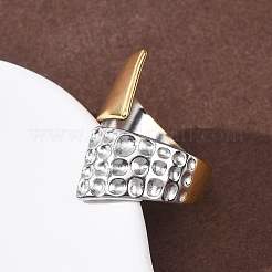 Открытые кольца манжеты из нержавеющей стали 304&nbsp;RJEW-P181-01A