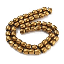 Синтетические магнитные гематит бусины пряди&nbsp;G-P545-H01-01