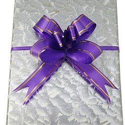 Ручной работы упругой ленты луки упаковке&nbsp;DJEW-A003-18x390mm-03