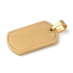 Вакуумное покрытие pvd из нержавеющей стали 304 штамповка пустых бирок подвески&nbsp;STAS-G346-20G