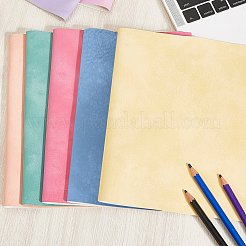 8 шт. 8-х цветная матовая ПВХ-ткань под кожу&nbsp;DIY-CL0002-20A