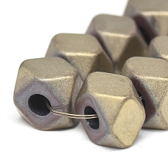 Гальванизировать немагнитных синтетический гематит бисер пряди&nbsp;G-T061-05E