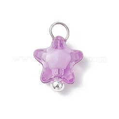 Прозрачные акриловые подвески&nbsp;PALLOY-JF03839-01