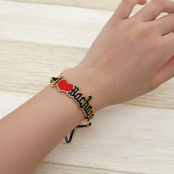 Браслеты из стеклянных бусин в богемном стиле&nbsp;NB1542