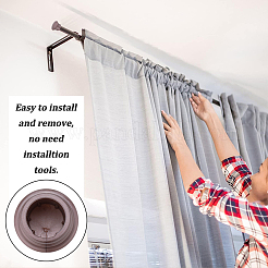 Пластиковые головки для карнизов&nbsp;FIND-WH0021-26B