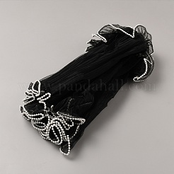 Полиэфирная сетка для обертывания цветочных букетов&nbsp;SRIB-WH0011-215B