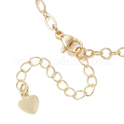 Изготовление браслета из овальных звеньев цепи из латуни&nbsp;AJEW-JB01507