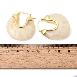 Серьги-кольца из латуни&nbsp;EJEW-P333-11C-G01