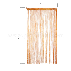 Занавес шнурка двери шелка полиэстера&nbsp;AJEW-CJC0001-16C